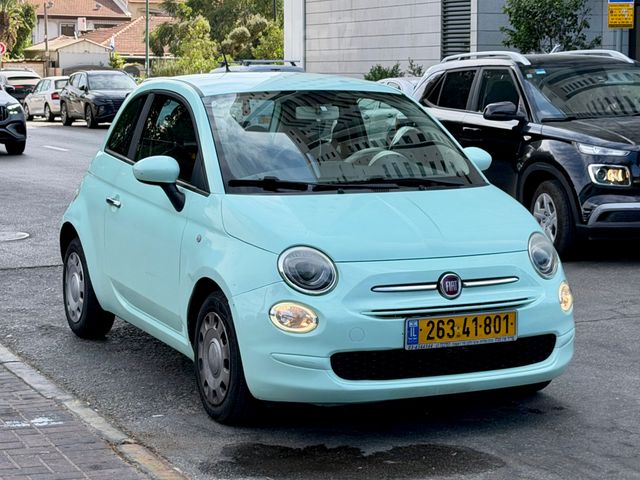 מודעת רכב פיאט 500