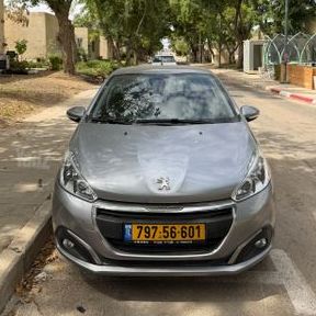 מודעת רכב פיג'ו 208