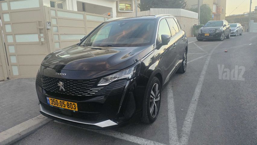 מודעת רכב פיג'ו 5008