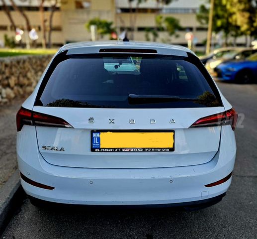 מודעת רכב סקודה סקאלה
