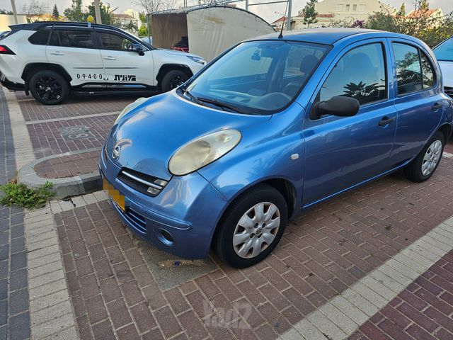 מודעת רכב ניסאן מיקרה